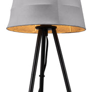 Mozzi Table Lamp Gray & Black