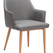 Wisom Dining Chair (Set of 2) Gray