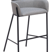 Bremor Barstool Slate Gray