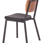 Ardenne Dining Chair (Set of 4) Black & Brown
