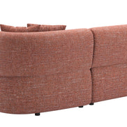 Venezia Chaise Sectional Brown