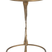 Tempus Accent Table Black & Brass