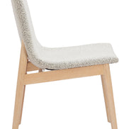 Raha Dining Chair (Set of 2) Gray & Whitewashed