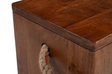 Omaga Storage Side Table Walnut