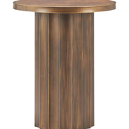 Afinato Side Table Brown