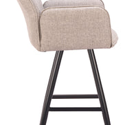 Sieve Swivel Barstool Beige