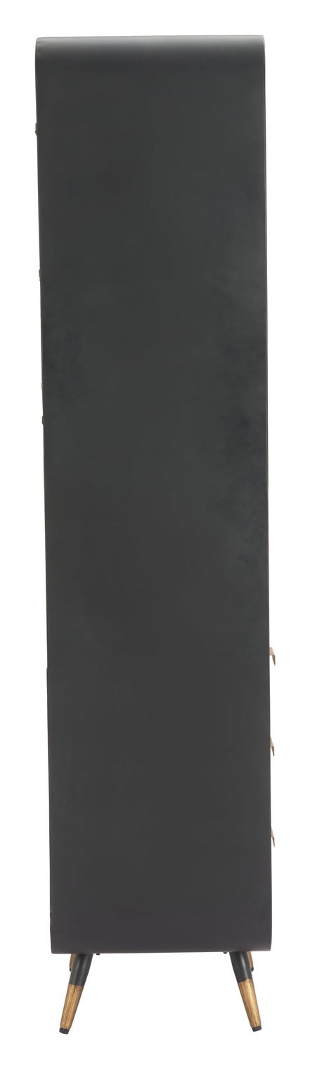 Magara Bar Cabinet Black