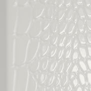 Regal - Modern White Crocodile Floor Mirror - image 2