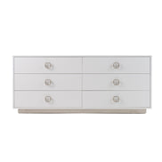 Victoria - Modern White Crocodile Dresser