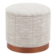 Fije Storage Ottoman Gray