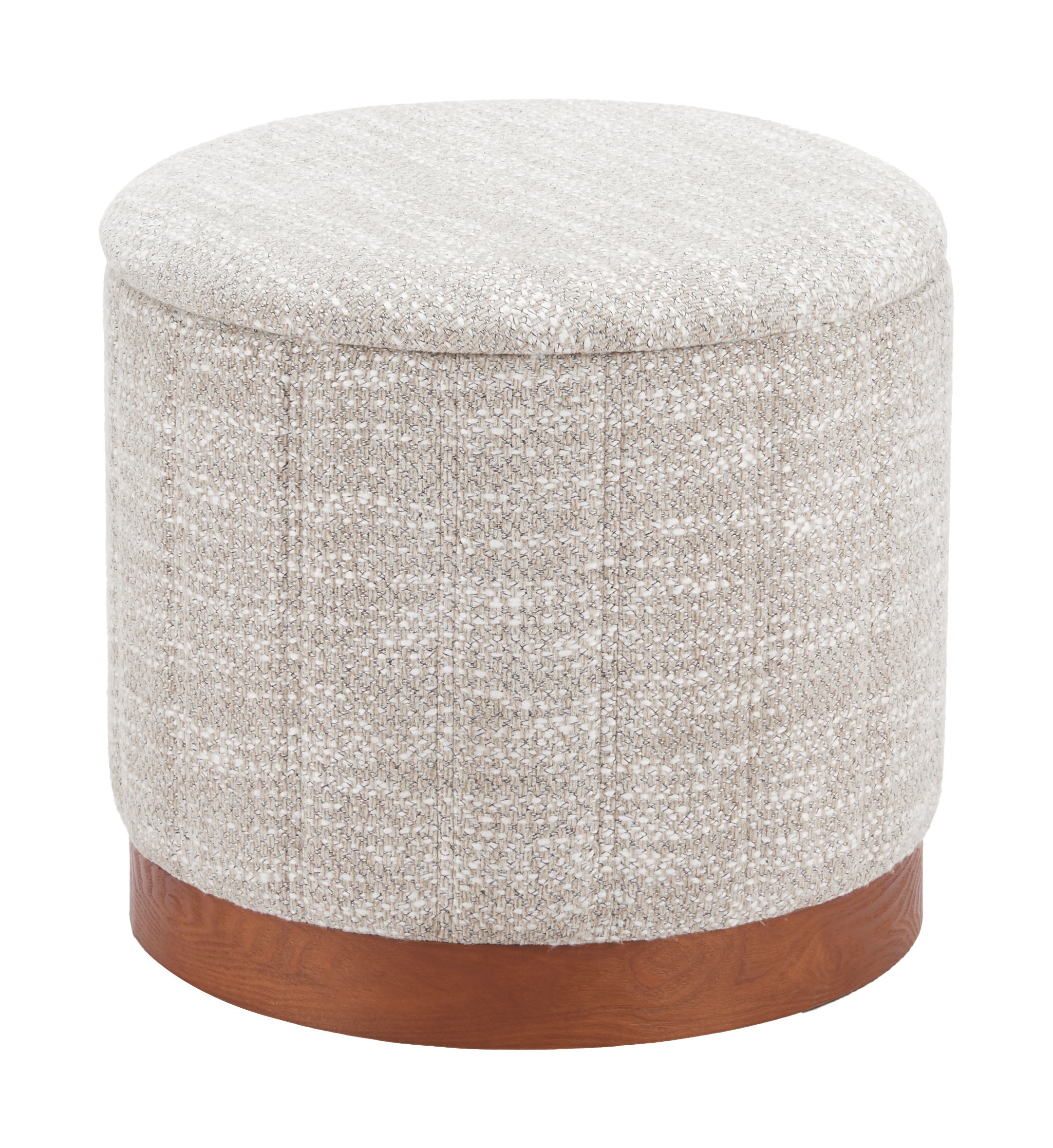 Fije Storage Ottoman Gray