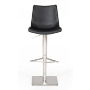 Aaron - Modern Black Eco-Leather Bar Stool - image 5