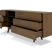 Abelard - Mid-century Walnut Dresser