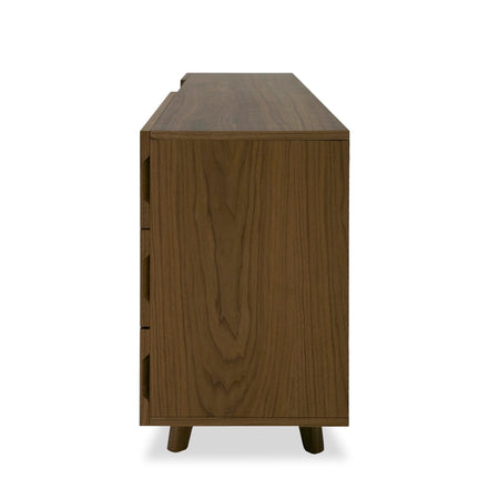 Abelard - Mid-century Walnut Dresser - image 3