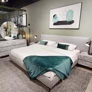Aria - Italian Modern Multi Grey with texture Nightstand - image 2