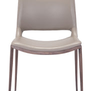 Ace Dining Chair (Set of 2) Brown & Walnut