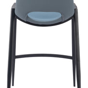 Desi Counter Stool (Set of 2) Azure Gray