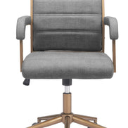 Auction Office Chair Gray