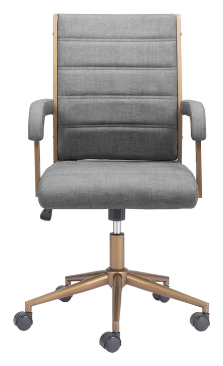 Auction Office Chair Gray