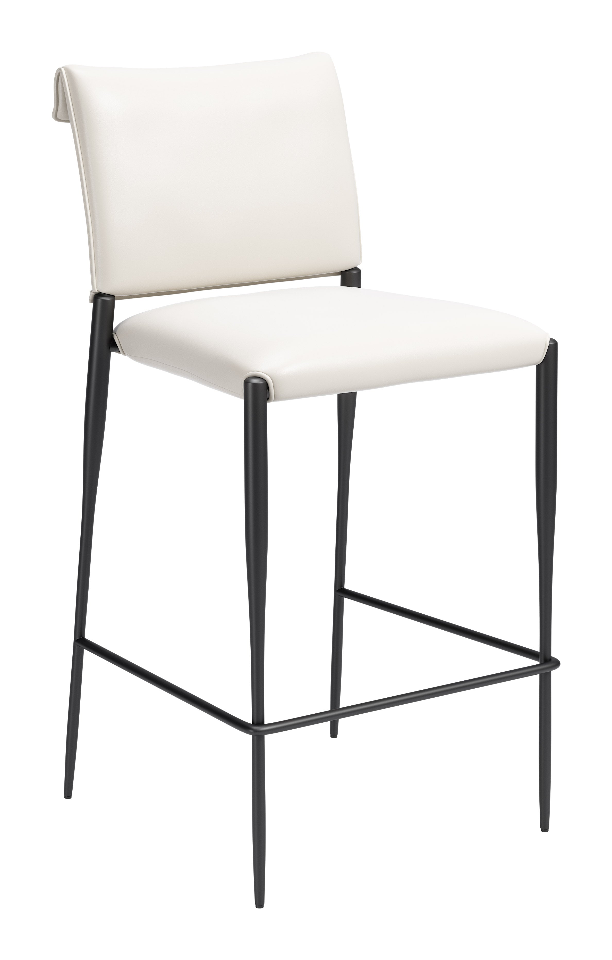 Freesia Barstool (Set of 2) White