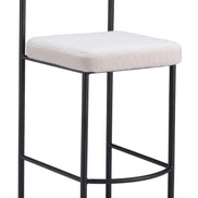 Livorno Counter Stool (Set of 2) Ivory