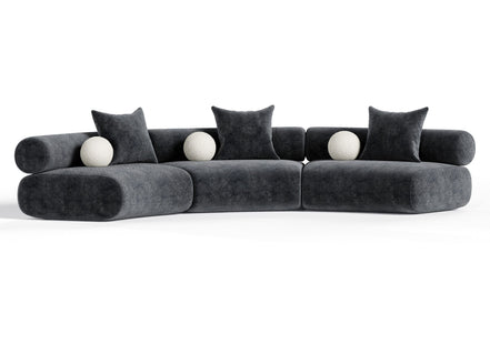 Simpson Contemporary Curved Modular Sectional