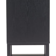 Aremi Nightstand Brown & Black