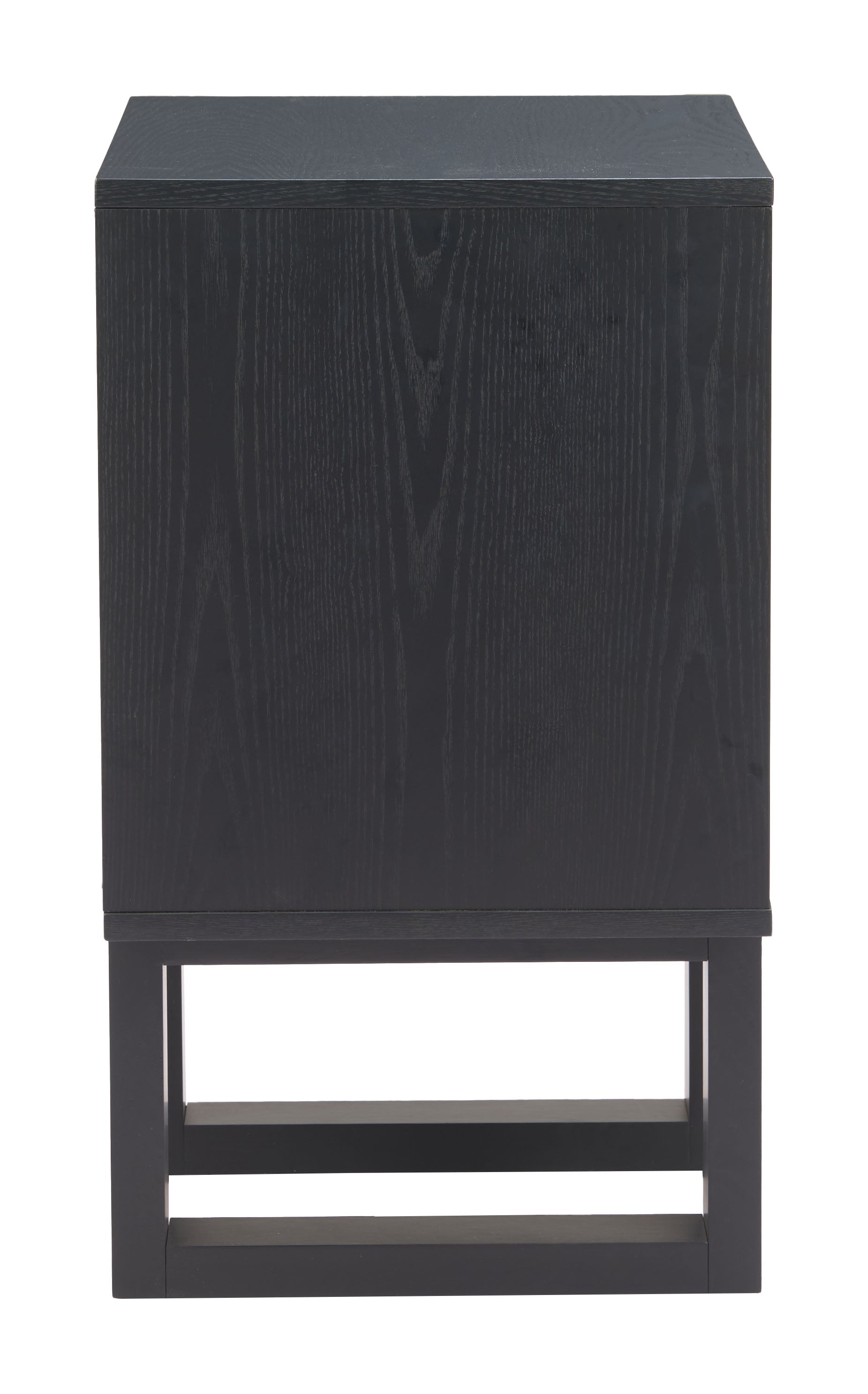 Aremi Nightstand Brown & Black
