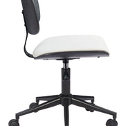 Duravel Office Chair White & Black