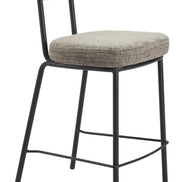 Kede Counter Stool Green Tweed