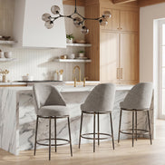 Nordhavn Swivel Counter Stool Gray