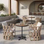 Gazebo Dining Table Walnut