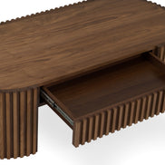 Albrite - Modern Walnut Coffee Table - image 4