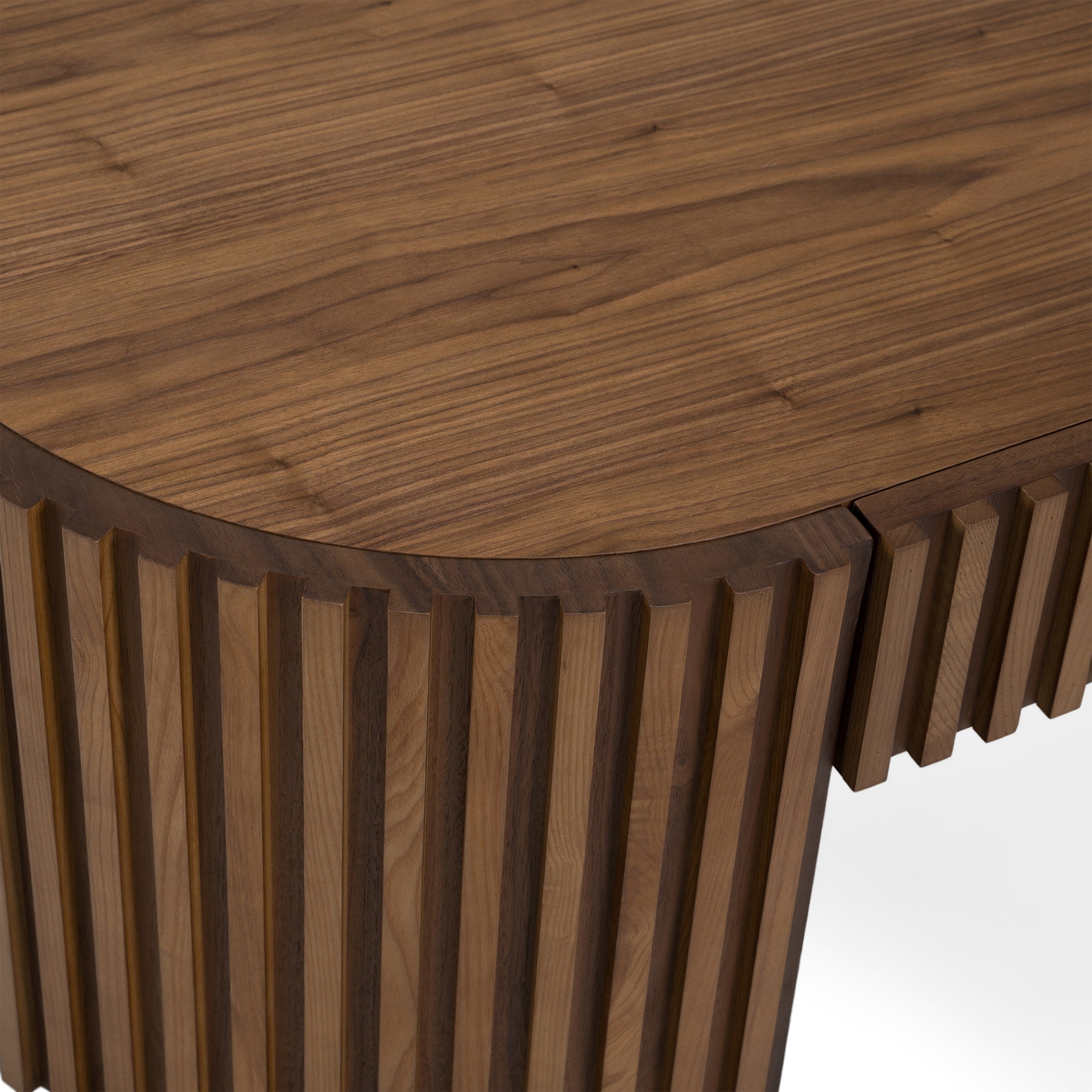 Albrite - Modern Walnut Coffee Table - image 5