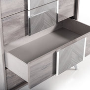 Alexa Italian Modern Grey Chest - image 2