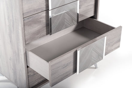 Alexa Italian Modern Grey Chest - image 2