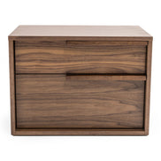 Amberlie - Modern Walnut Nightstand - image 5
