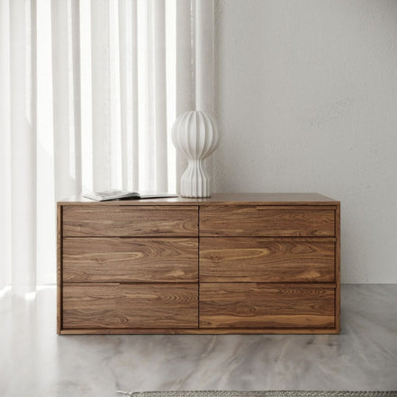 California King Amberlie - Modern White Vegan Leather + Walnut 4-Piece Bedroom Set
