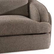 Ambler - Modern Brown Fabric Sofa w/ 2 Power Recliners - image 5