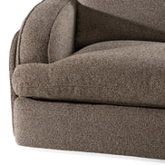 Ambler - Modern Brown Fabric Sectional Sofa w/ 2 Power Recliners Right Facing Chaise - image 5