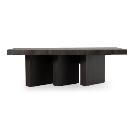 Amsterdam - Modern Grey Volcano & Eucalyptus Oak Dining Table - image 3