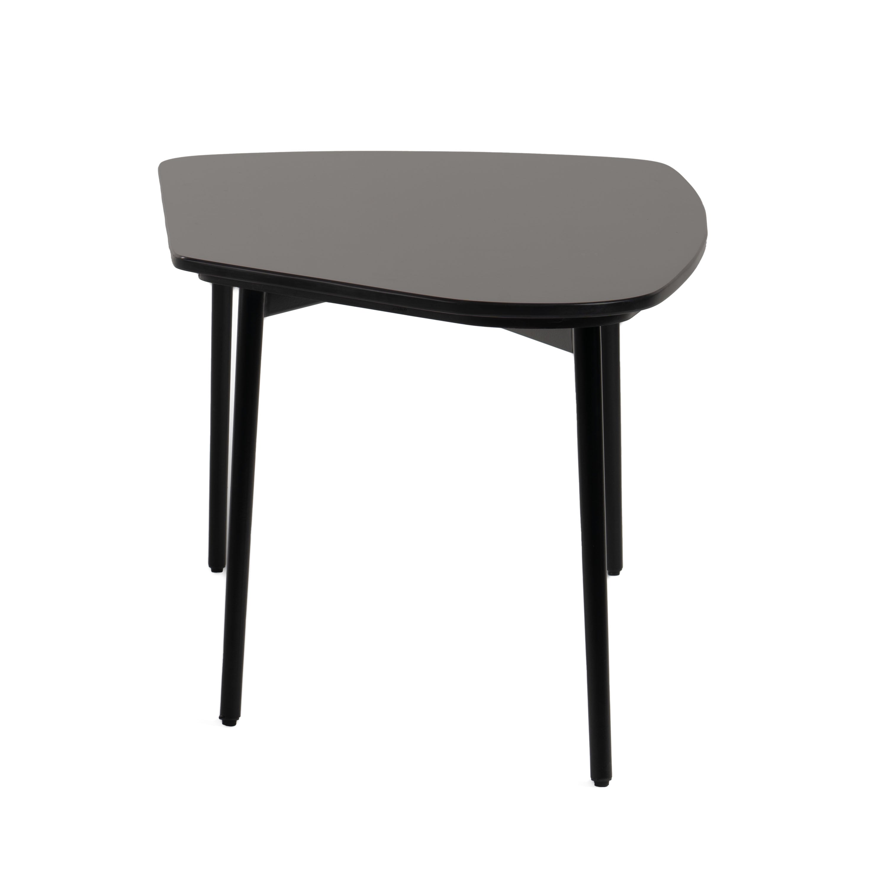 Andros - Black Marble + Black Metal Coffee Table - image 2