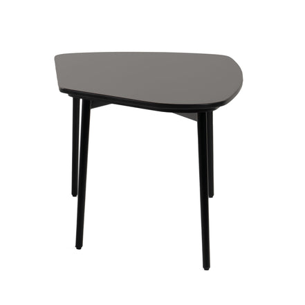 Andros - Black Marble + Black Metal Coffee Table - image 2