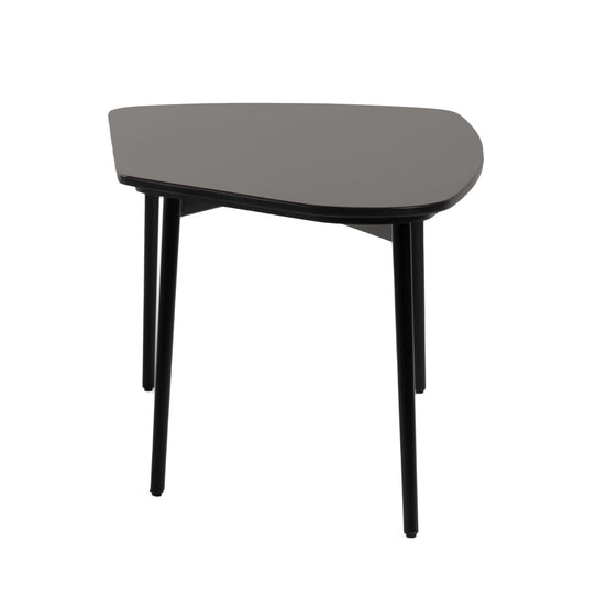 Andros - Black Marble + Black Metal Coffee Table - image 2