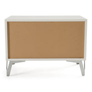 Angela - Italian Modern White Nightstand - image 4