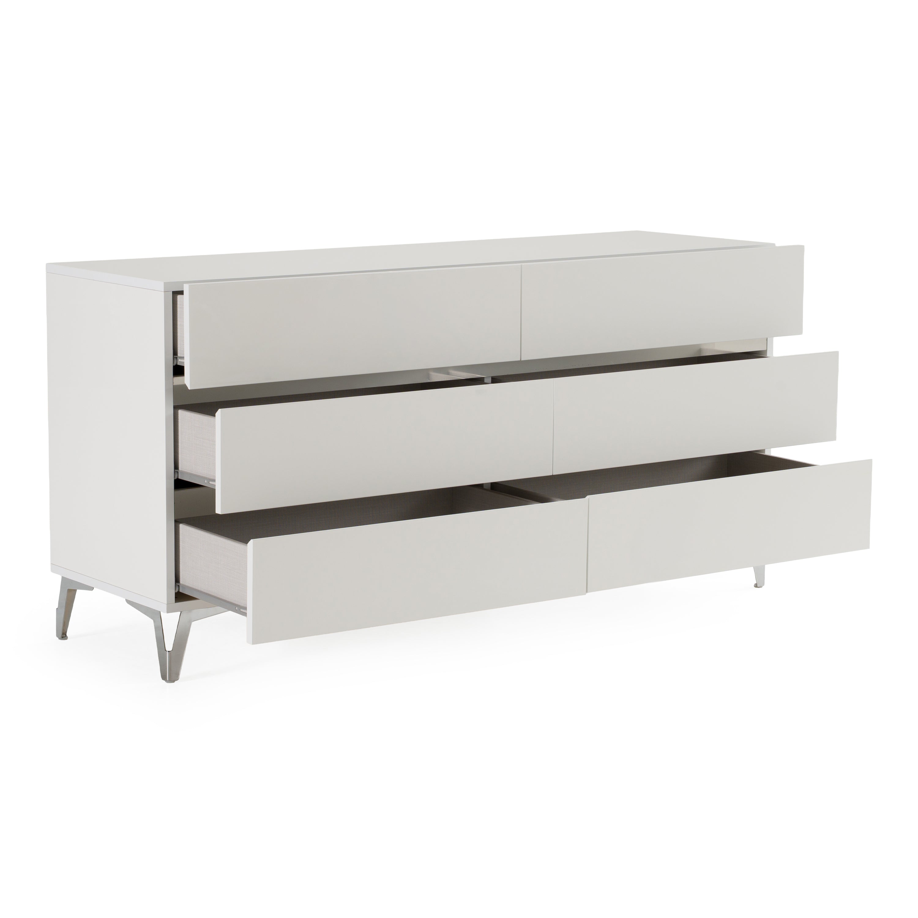 Angela - Italian Modern White Dresser - image 3