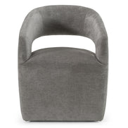 Angie - Modern Grey Fabric Dining Chair - image 2