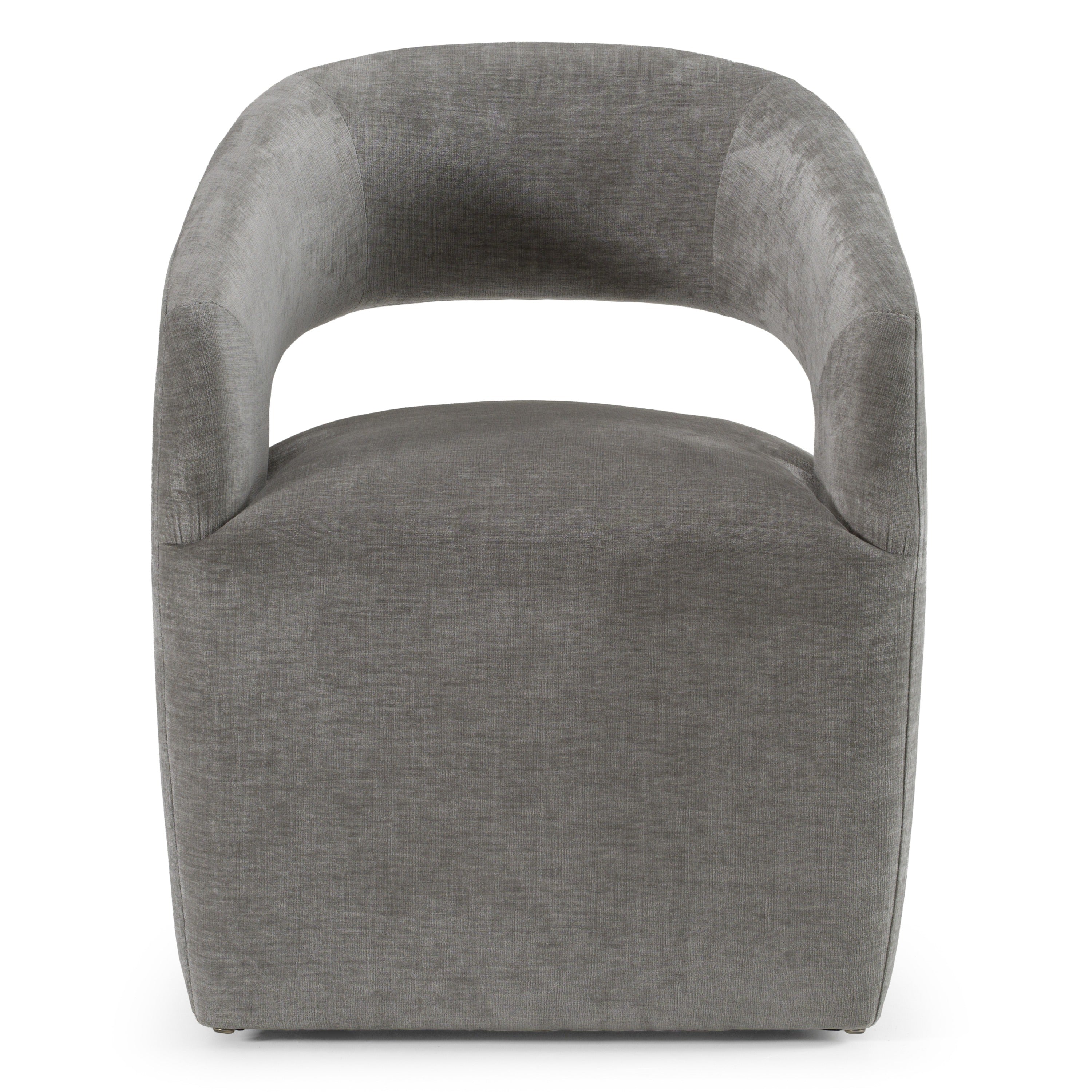 Angie - Modern Grey Fabric Dining Chair - image 2