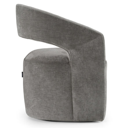 Angie - Modern Grey Fabric Dining Chair - image 3