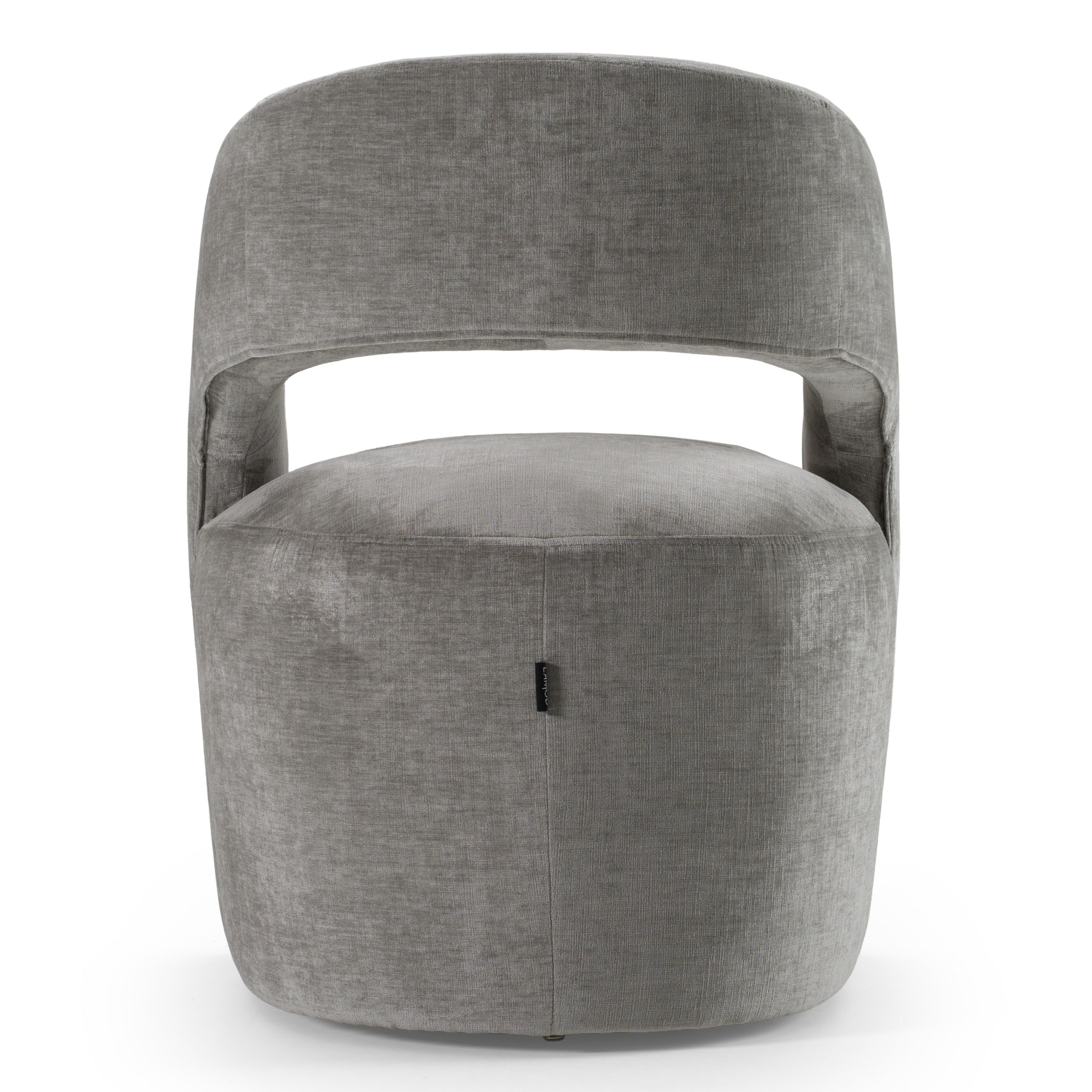 Angie - Modern Grey Fabric Dining Chair - image 4